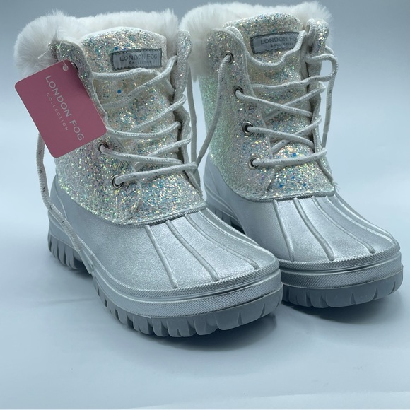 London Fog Glittery Snow Boots - Picture 5 of 8